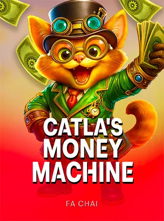 ภาพเกม Catla's Money Machine แสดงตู้เซฟและฟีเจอร์ตัวคูณเงินรางวัล
